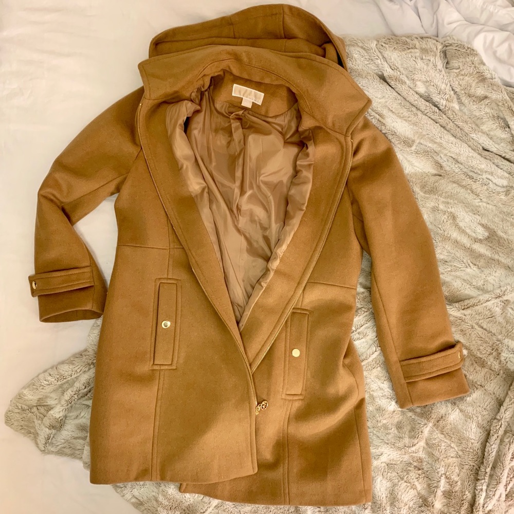 Michael Kors camel coat